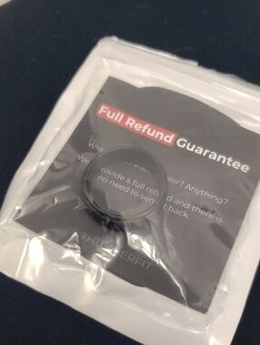 Thunderfit Black Silicone Ring Size 17